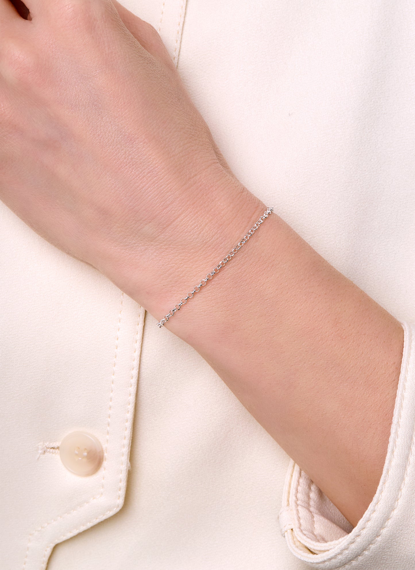 Diamond Cut Rolo Chain - 2.4MM | Sterling Silver