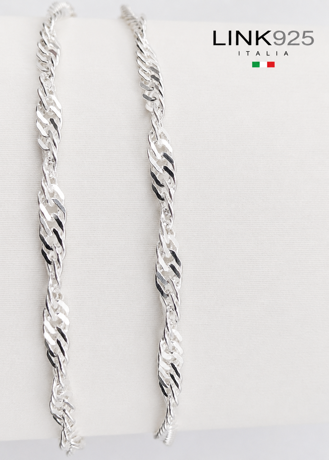 Singapore Chain |2.4MM| Sterling Silver