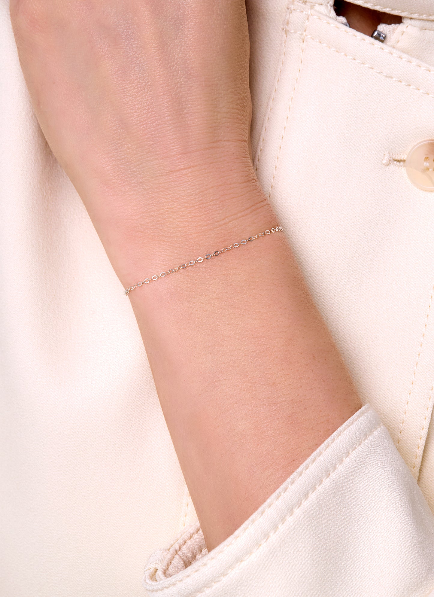 Flat Cable Chain - 1.8MM | Sterling Silver