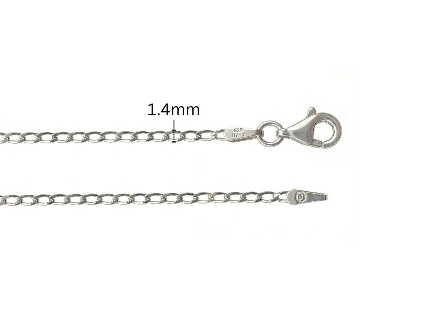 Cheval Chain - 1.44MM | Sterling Silver