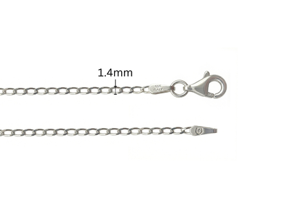 Cheval Chain - 1.44MM | Sterling Silver