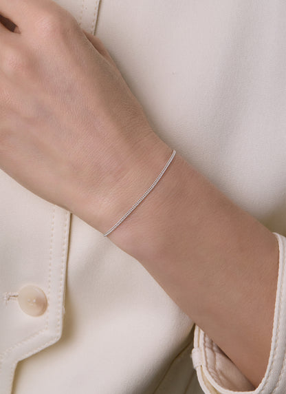 Double Curb Chain - 1.5MM | Sterling Silver