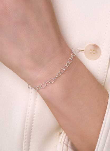 Twisted Rolo Chain - 4.2MM | Sterling Silver