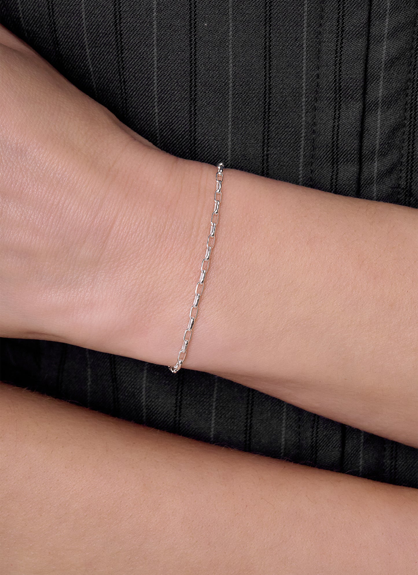 Diamond Cut Boxed Rolo Chain - 2.1MM | Sterling Silver
