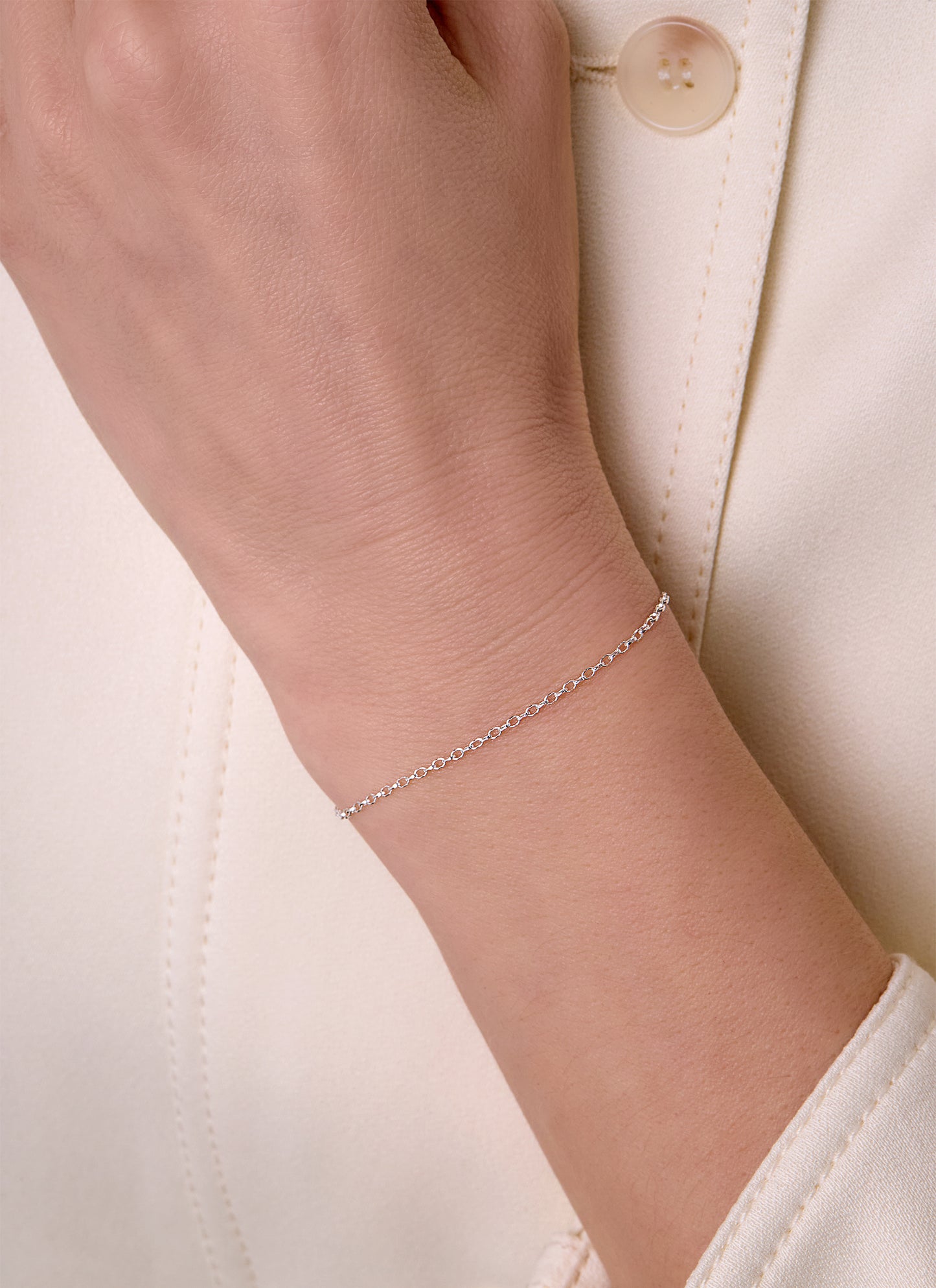 Diamond Cut Rolo Chain - 1.8MM | Sterling Silver