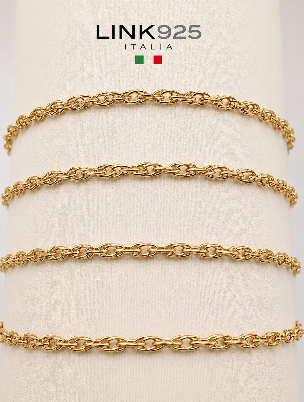 Loose Rope Chain | 1.8MM | 14k Gold Filled