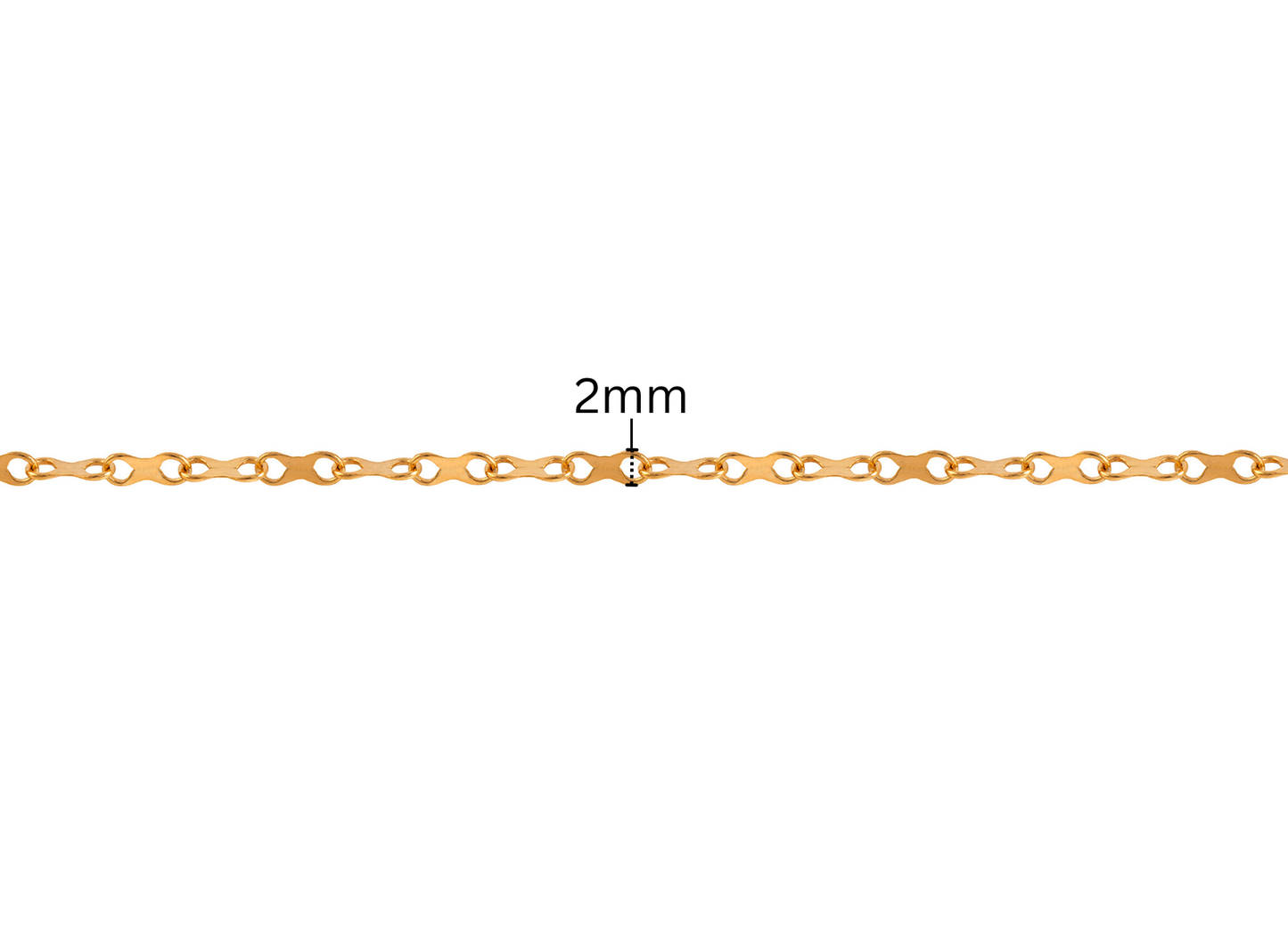 Infinity Chain - 2MM | 14K Gold Filled