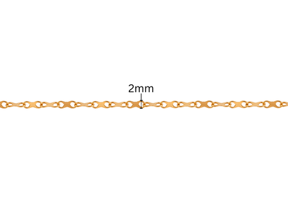 Infinity Chain - 2MM | 14K Gold Filled