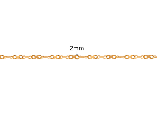 Infinity Chain - 2MM | 14K Gold Filled
