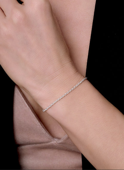 Diamond Cut Cable Chain — 2.3MM | Sterling Silver