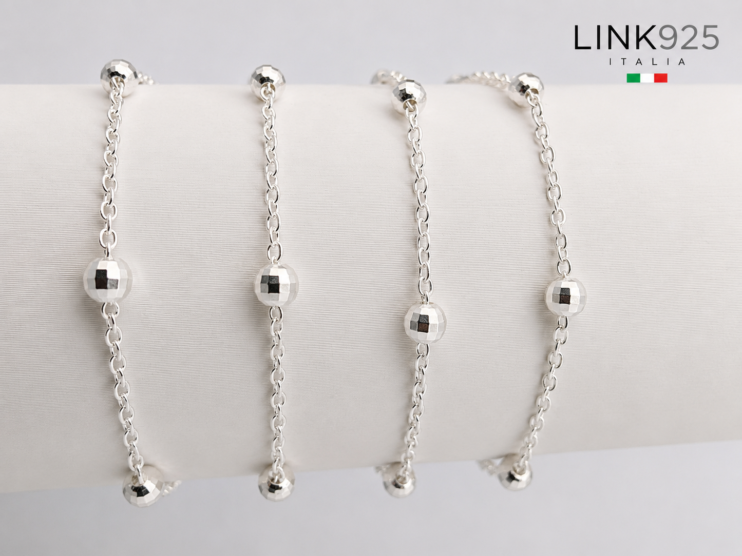 Disco Satellite Chain | 1.6MM | Sterling Silver