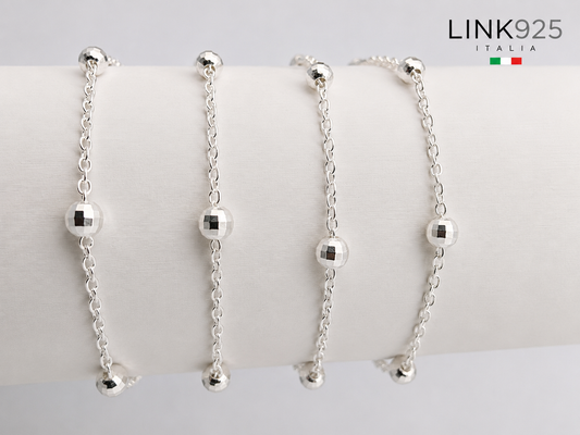 Disco Satellite Chain | 1.6MM | Sterling Silver