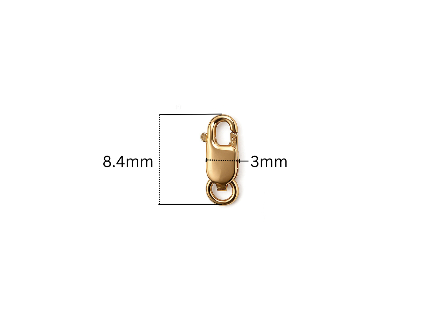Lobster Clasp - 8.4MM | 14K Gold Filled