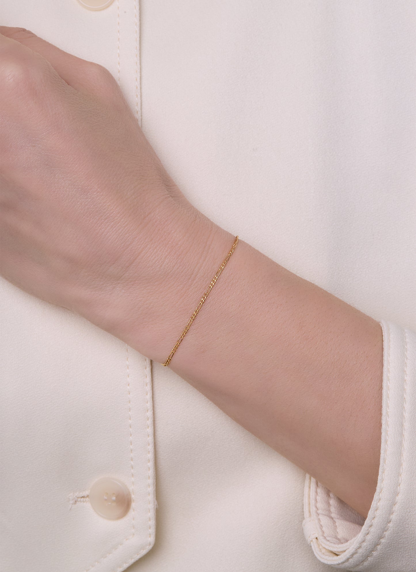 Figaro Chain - 1.5MM | 14K Gold Filled