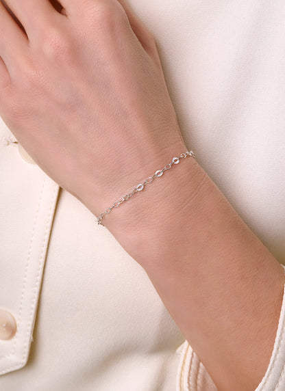 Starburst Cable Chain - 3.4MM | Sterling Silver