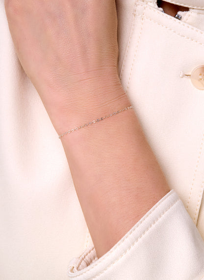 Flat Cable Chain - 1.8MM | Sterling Silver