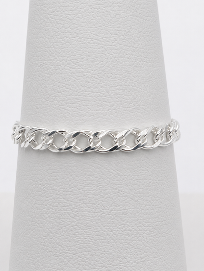 Diamond Cut Double Rhombus Ring - 2.4MM | Sterling Silver