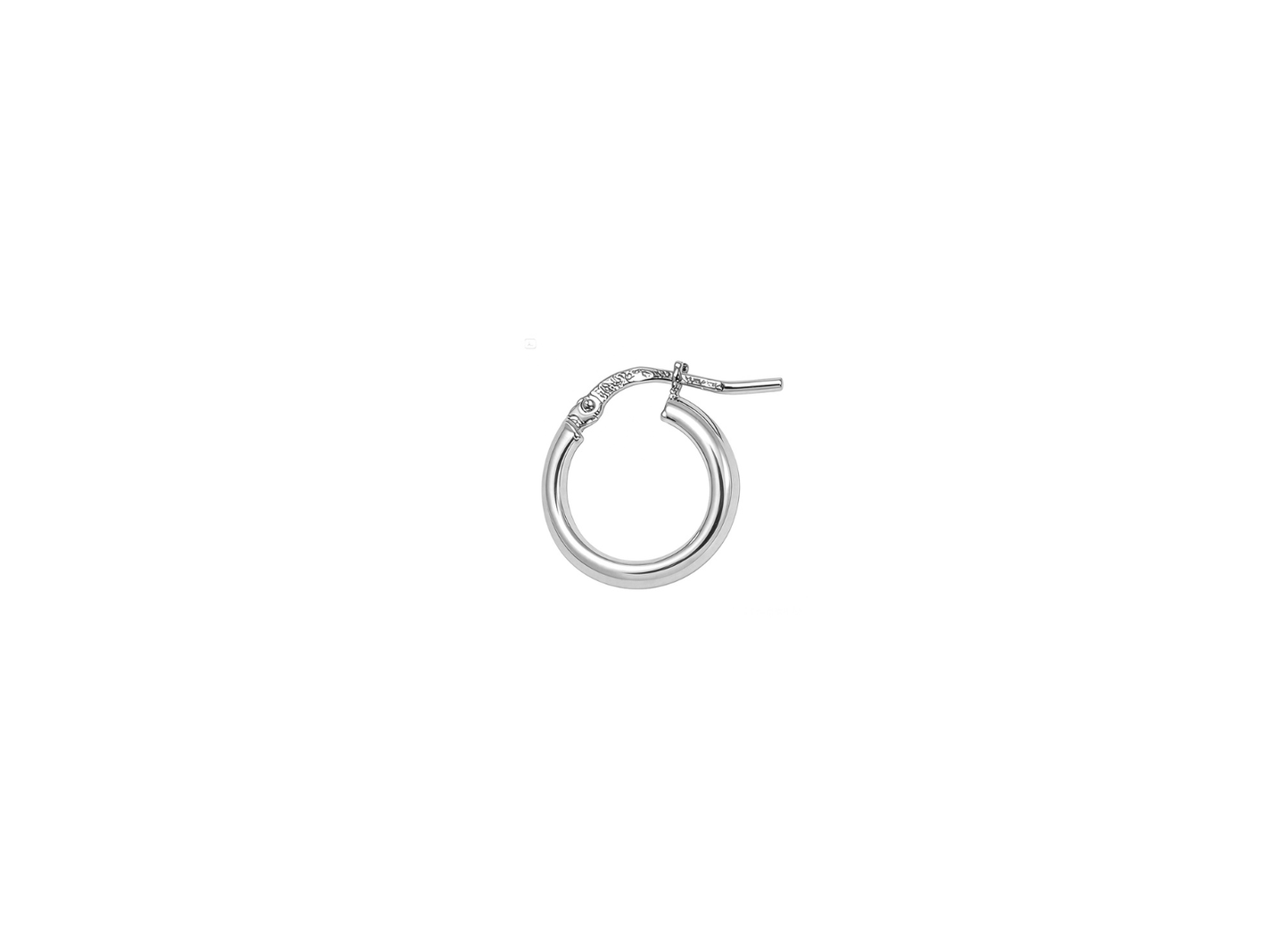 Hoop Earrings - 15MM | Sterling Silver