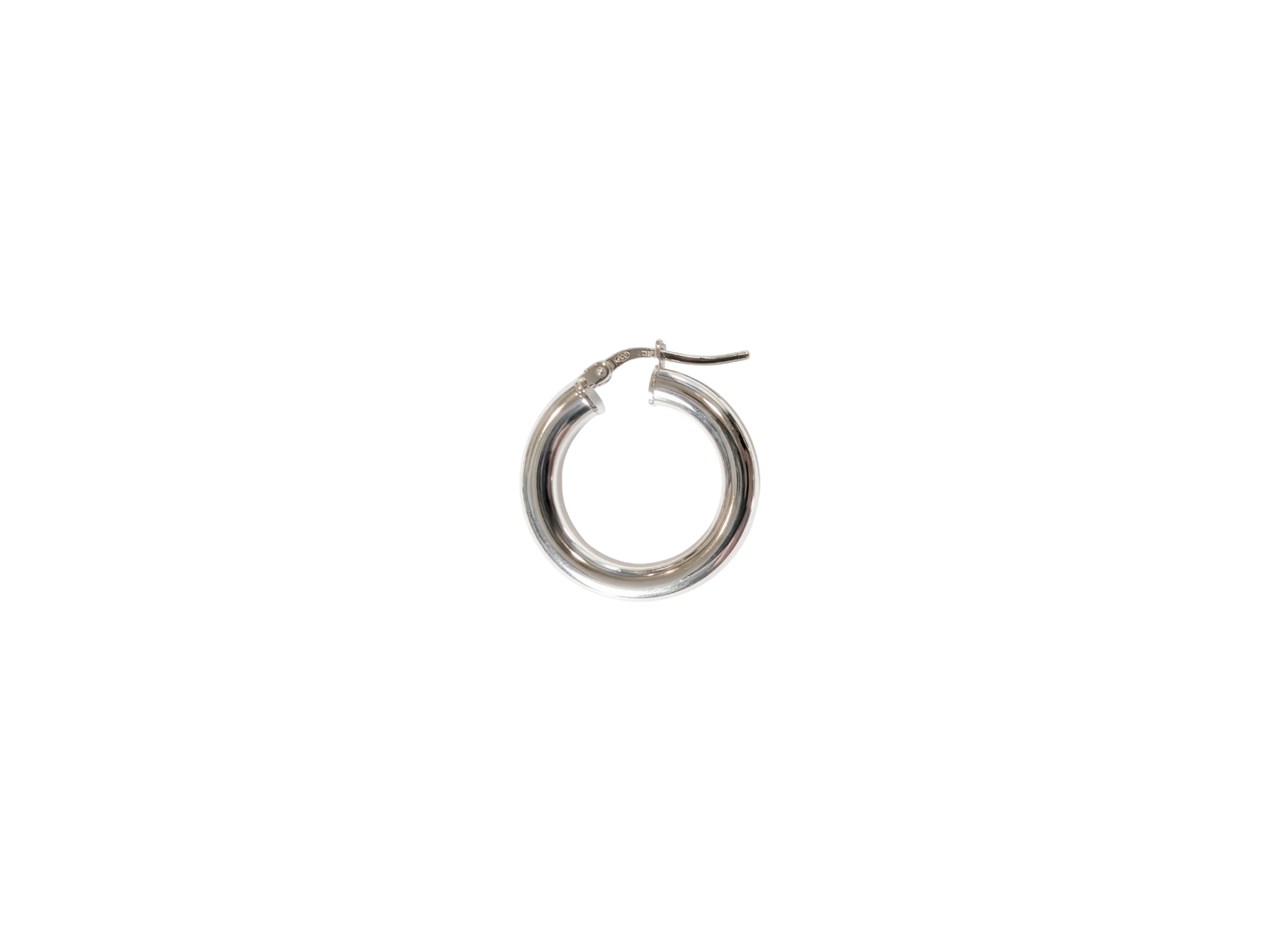 Classic Hoop Earrings - 24MM | Sterling Silver