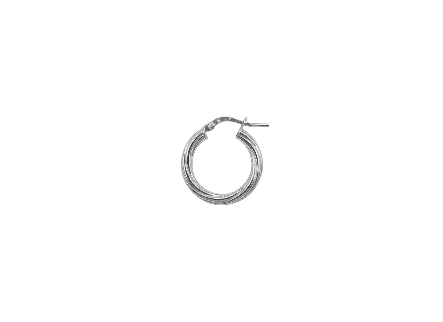 Hoop Earrings - 21MM | Sterling Silver