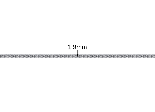 Spiga Chain - 1.9MM | Sterling Silver